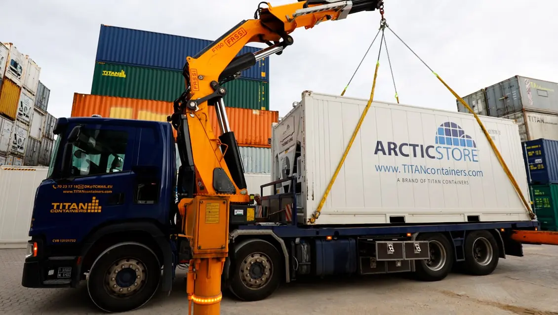 20ft ArcticStore Cold Storage Solutions for Hire - Refrigerated Containers