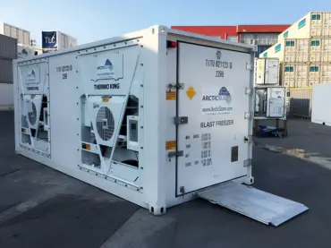 ArcticBlast Cold Storage - Rapid Chilling Refrigerated Containers for Hire