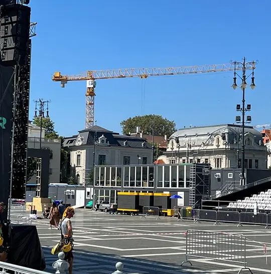 Office Containers for World Athletics Championship in Budapest