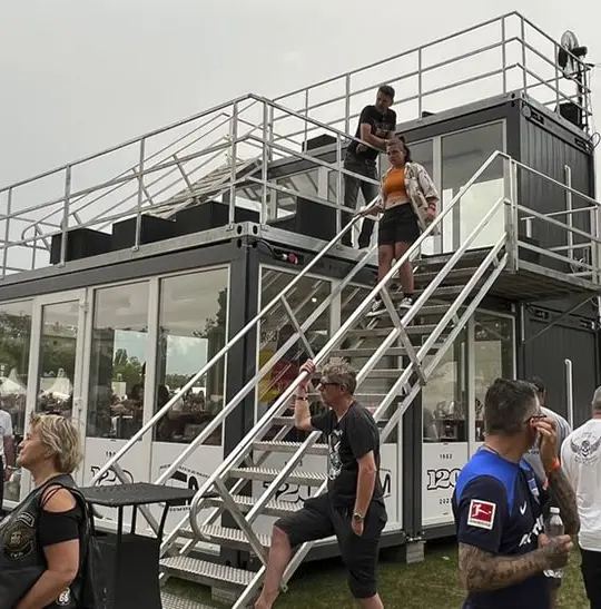 Harley Davidson Hungary – Office Containers, Site Accommodation & More