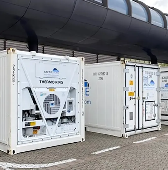 ArcticStore Refrigerated Containers for a German Trade Fair